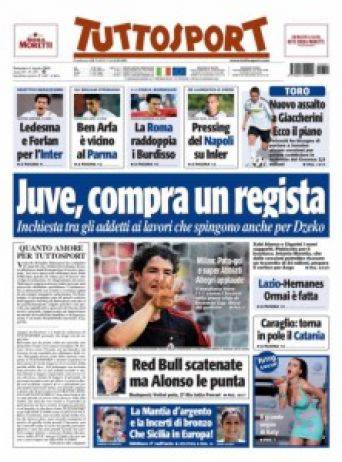 Tuttosport, Juve compra un regista