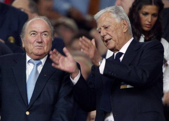 Blatter ed Agnelli (Getty Images)