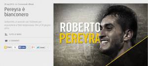 Pereyra (Juventus.com)
