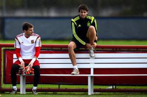 Javi Martinez e Casillas (Getty Images)