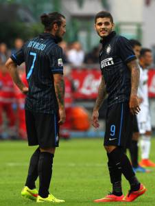 Osvaldo e Icardi (Getty Images)