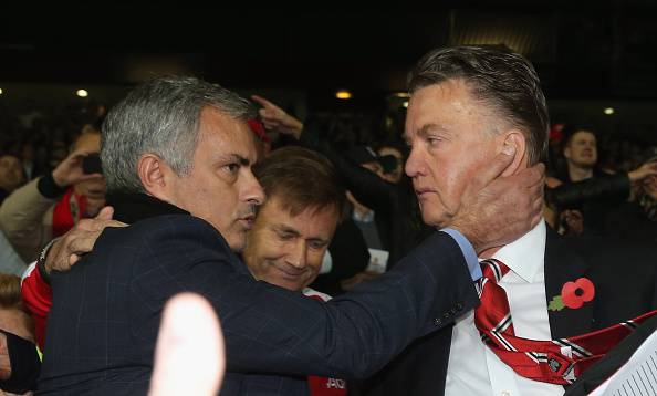 Mourinho e van Gaal (Getty Images)