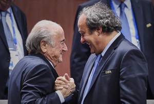 Blatter e Platini (Getty Images)