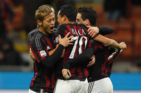 I giocatori del Milan ©Getty Images