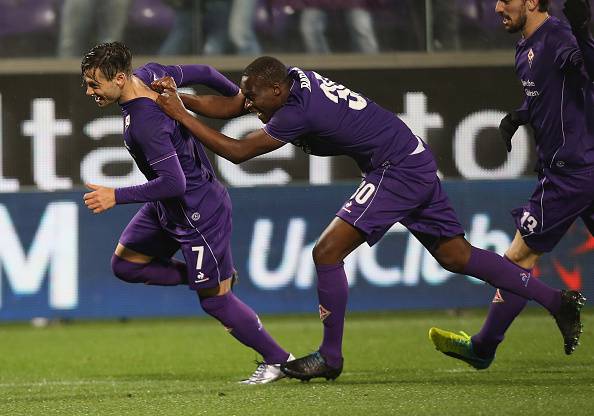 I giocatori della Fiorentina ©Getty Images