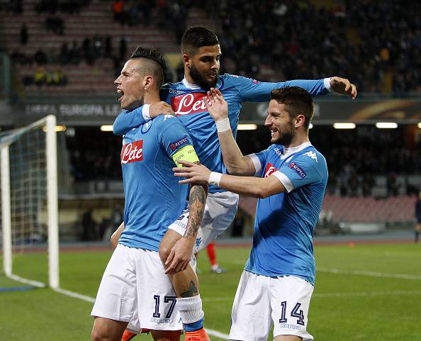 Formazioni ufficiali Napoli-Atalanta