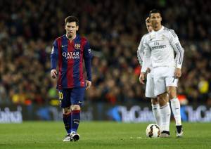 Messi e Ronaldo © Getty Images