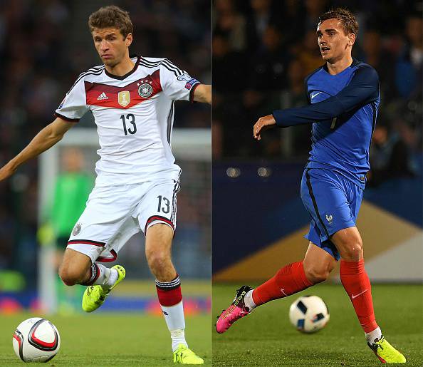 Euro 2016 formazioni ufficiali Germania-Francia