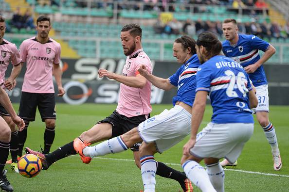 Voti Palermo-Sampdoria