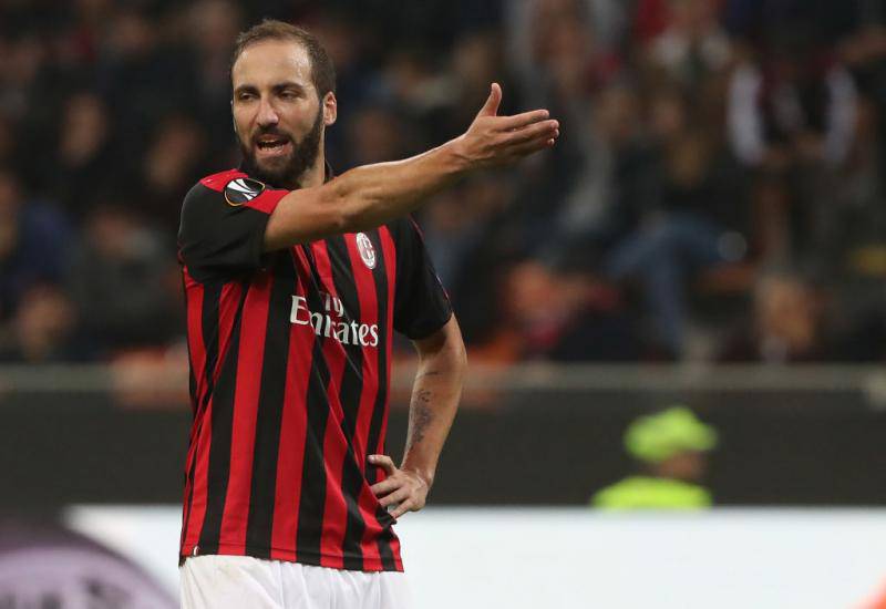 Higuain Milan