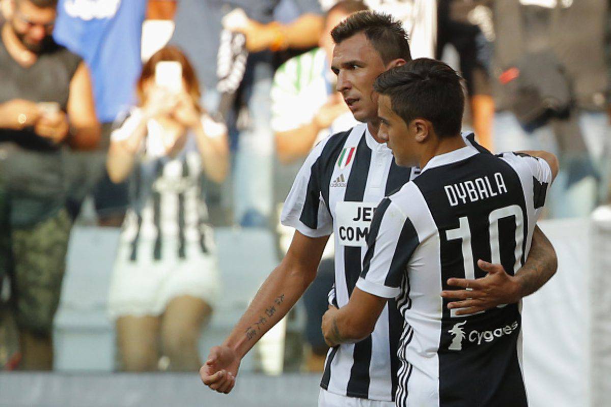 Paulo Dybala e Mario Mandzukic Juventus (Getty Images)