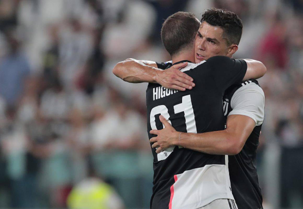 Gonzalo Higuain Cristiano Ronaldo Juventus (Getty Images)