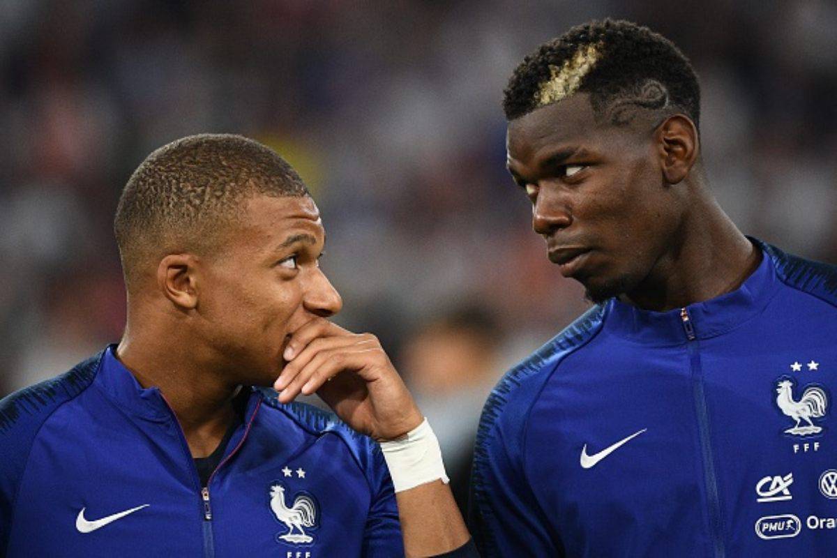 Kylian Mbappe Paul Pogba Juventus (Getty Images)
