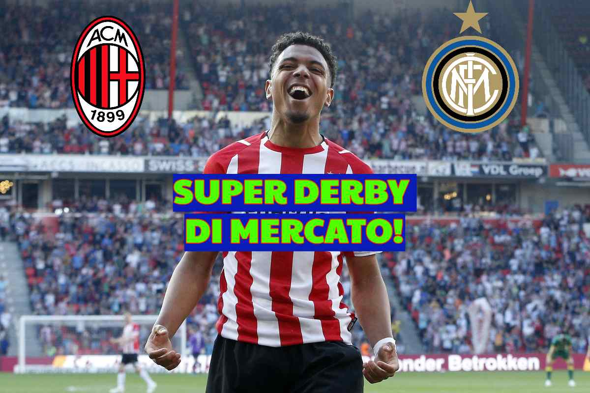 Milan-Inter, super derby di mercato per Malen