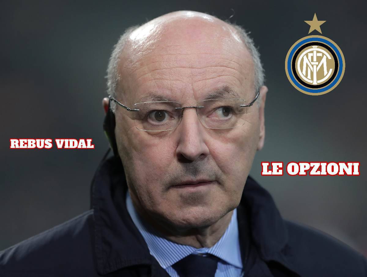 Inter, rebus Vidal: le opzioni di Marotta