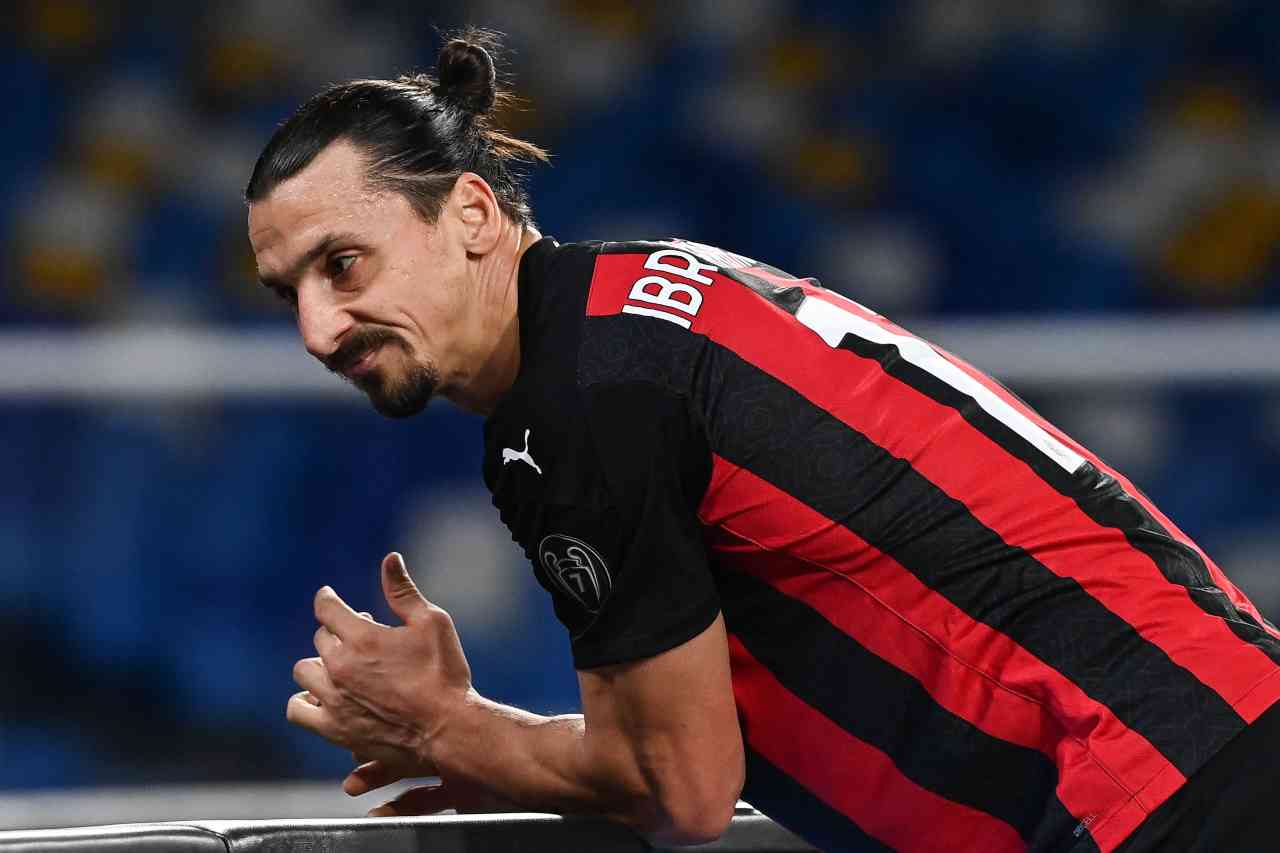 Ibrahimovic calciomercato Milan (getty images)