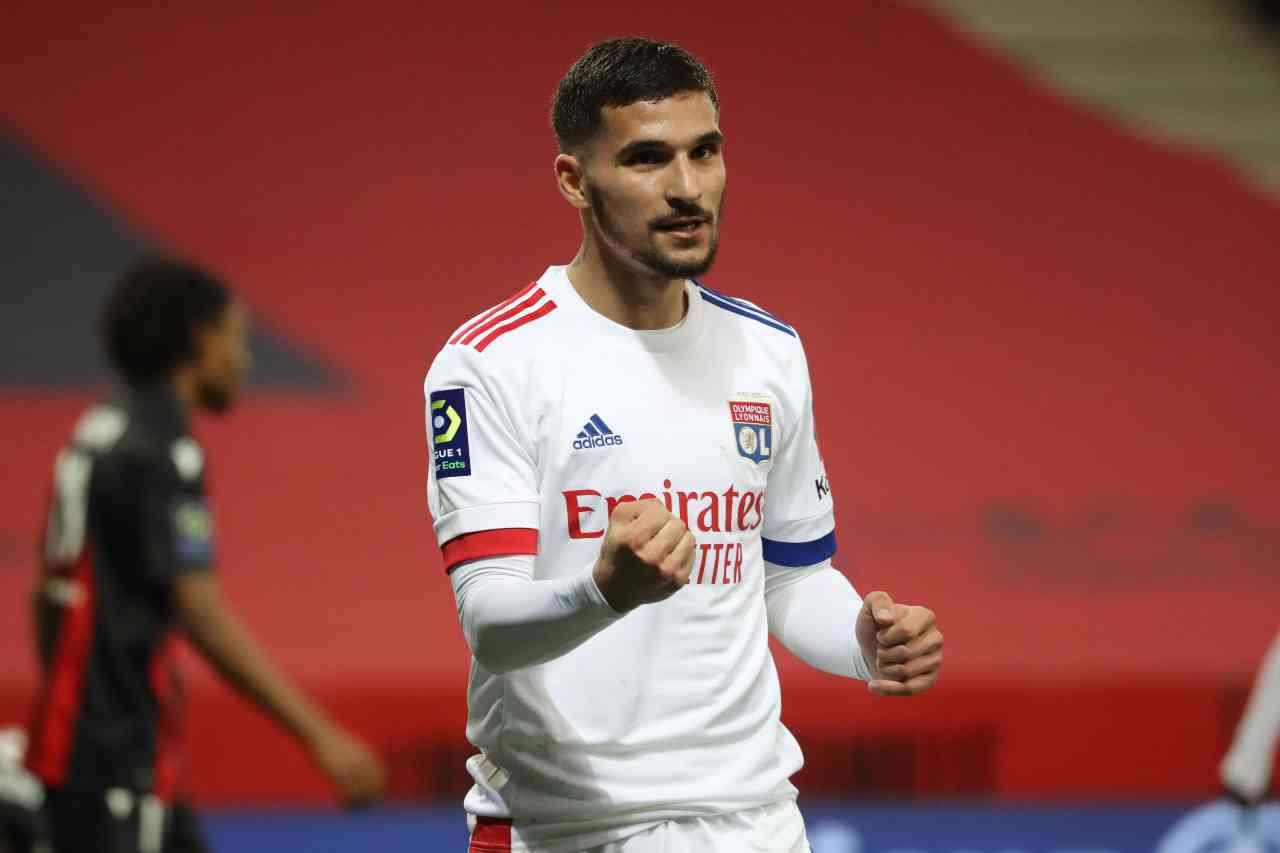 Juventus Aouar Lione calciomercato