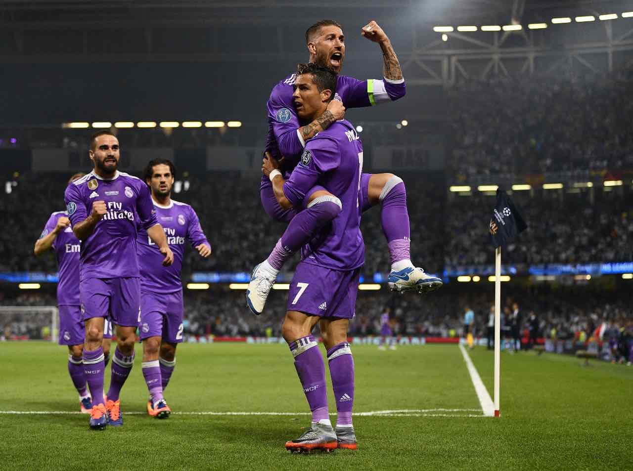 Sergio Ramos Cristiano Ronaldo Real Madrid