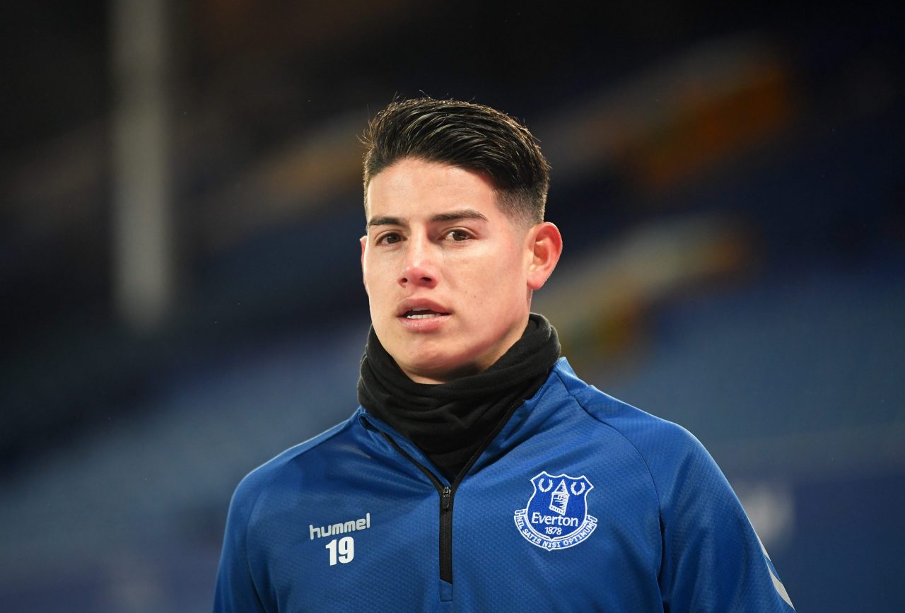 Calciomercato Milan, idea James Rodriguez: vuole lasciare l'Everton