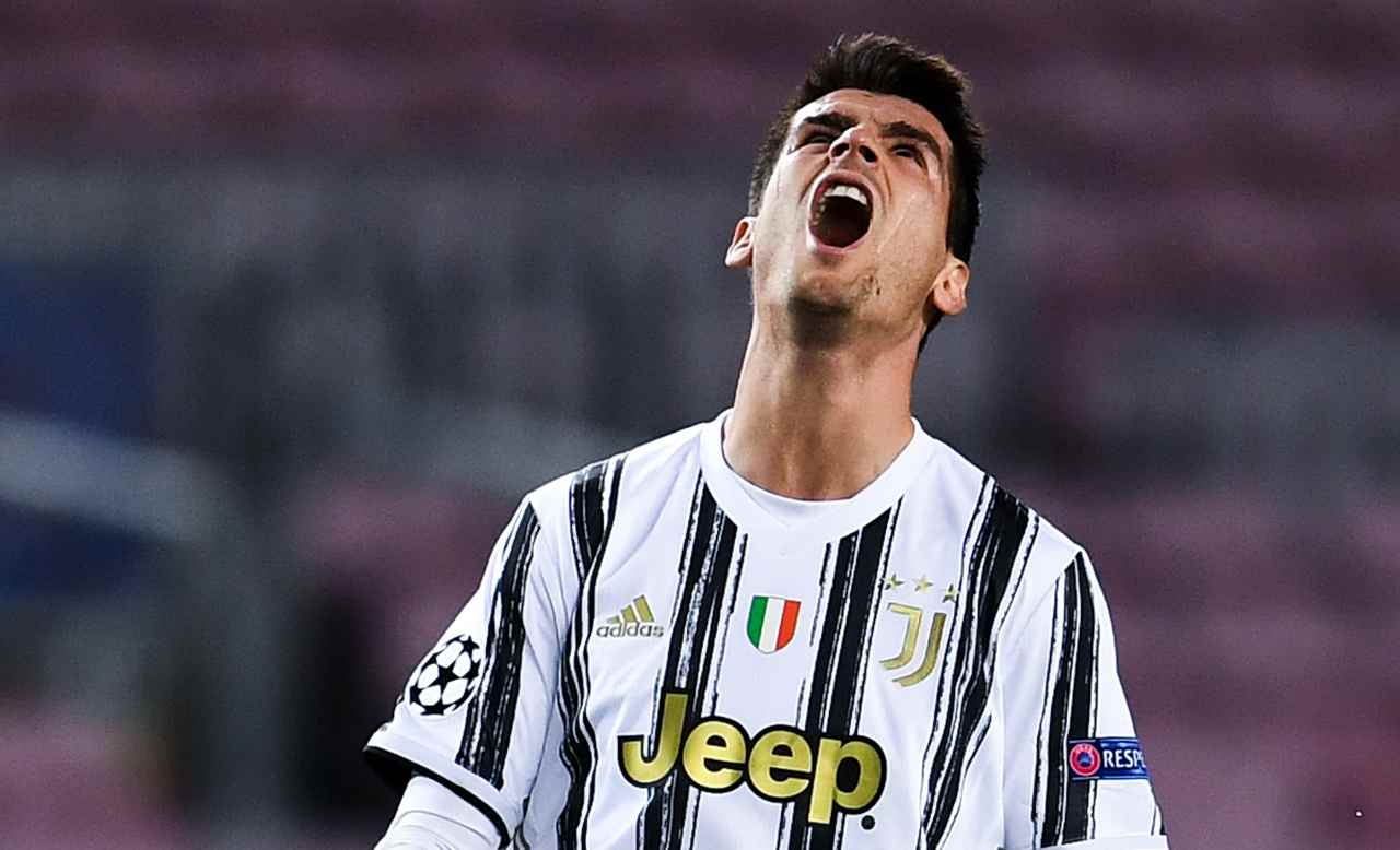 Juventus Morata Pruzzo Atletico Madrid