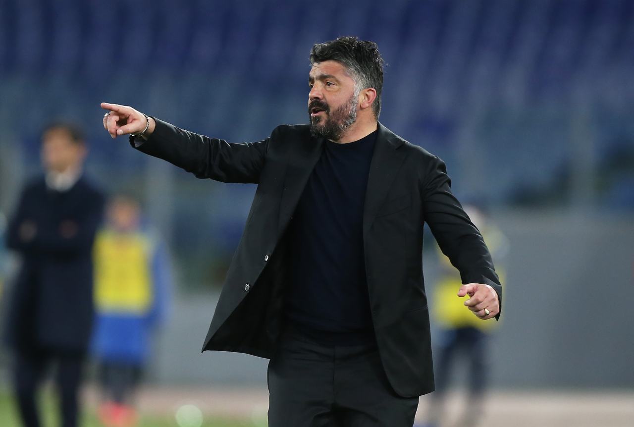 Napoli Fiorentina Sassuolo Shakhtar Donetsk De Zerbi Gattuso