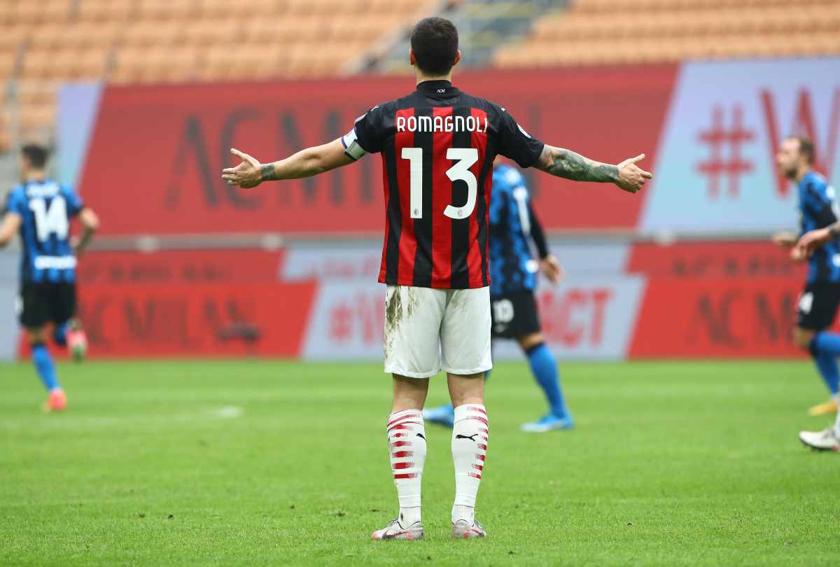 Romagnoli calciomercato Milan