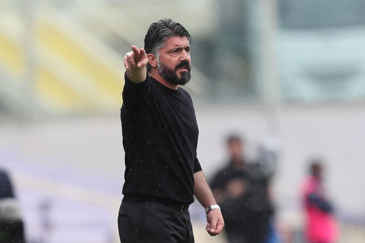 Milan Gattuso Napoli Pioli