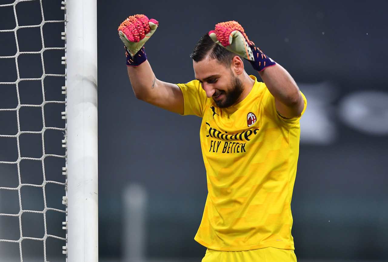 donnarumma milan addio 