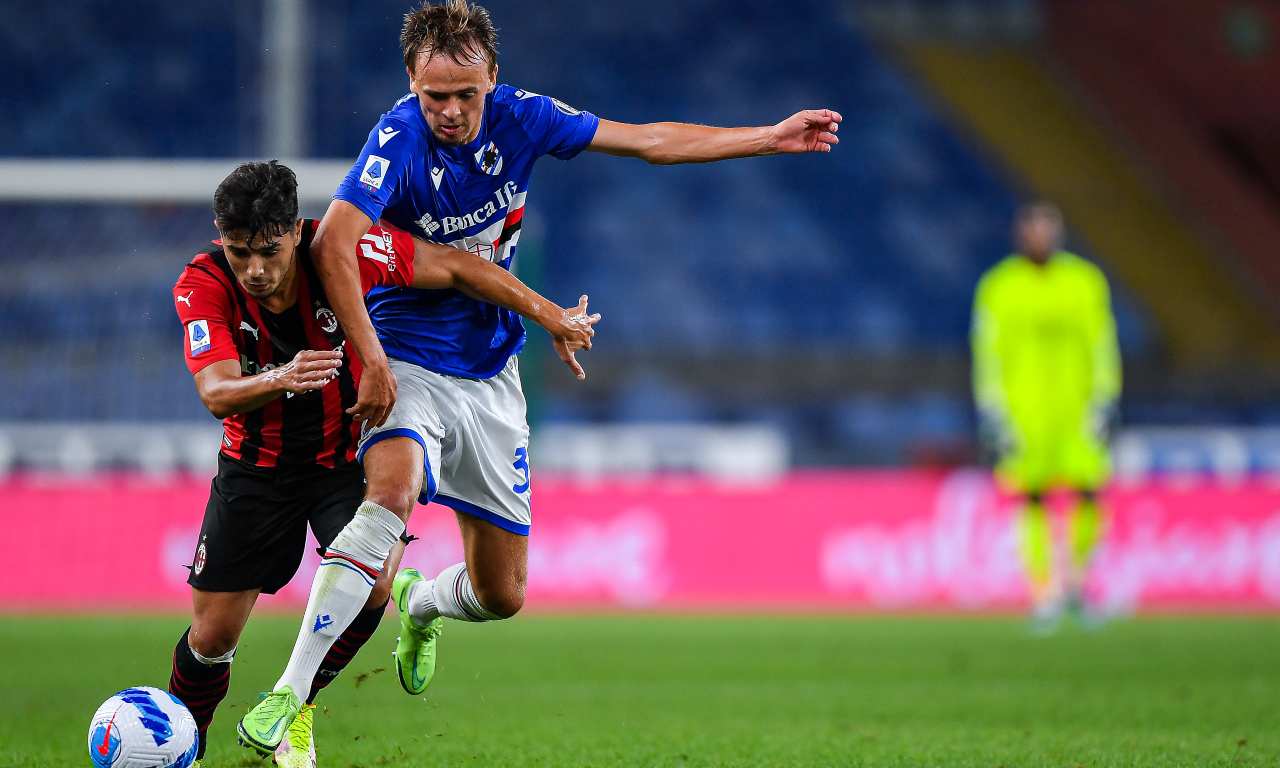 Sampdoria-Milan 0-1, Diaz regala i tre punti