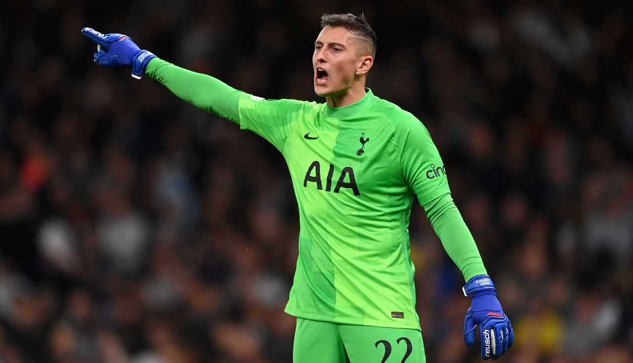 Gollini Tottenham Napoli Juventus Meret