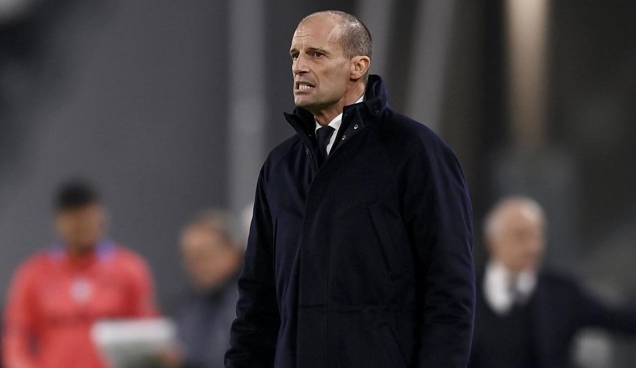 Massimiliano Allegri grinta