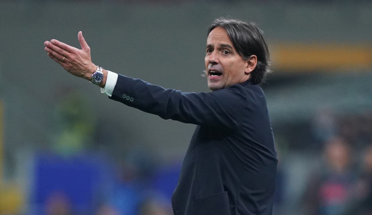 Simone Inzaghi dirige la squadra