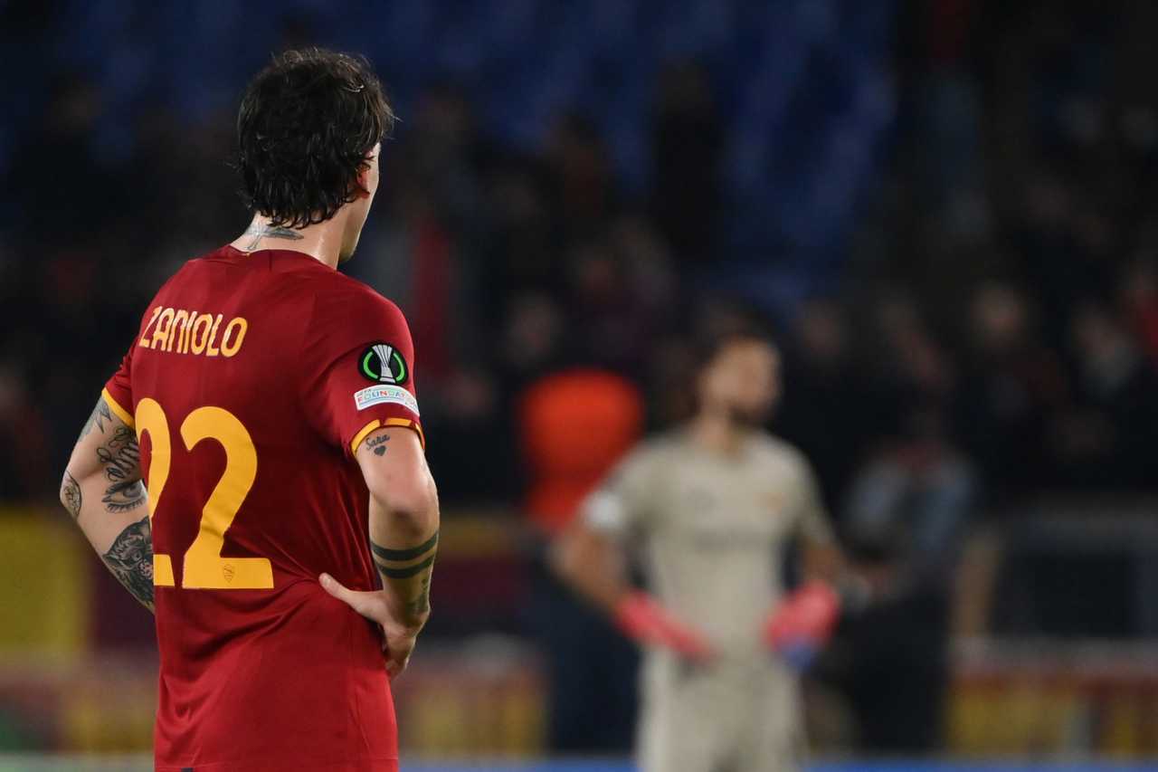 Roma-Bodo Glimt, la serata storta di Zaniolo: fischi e aspre critiche