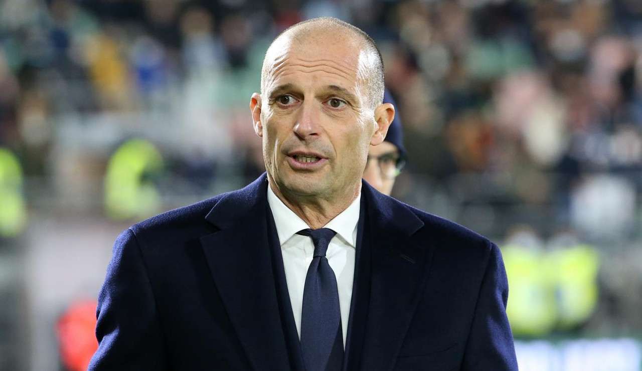 Massimiliano Allegri sorpreso