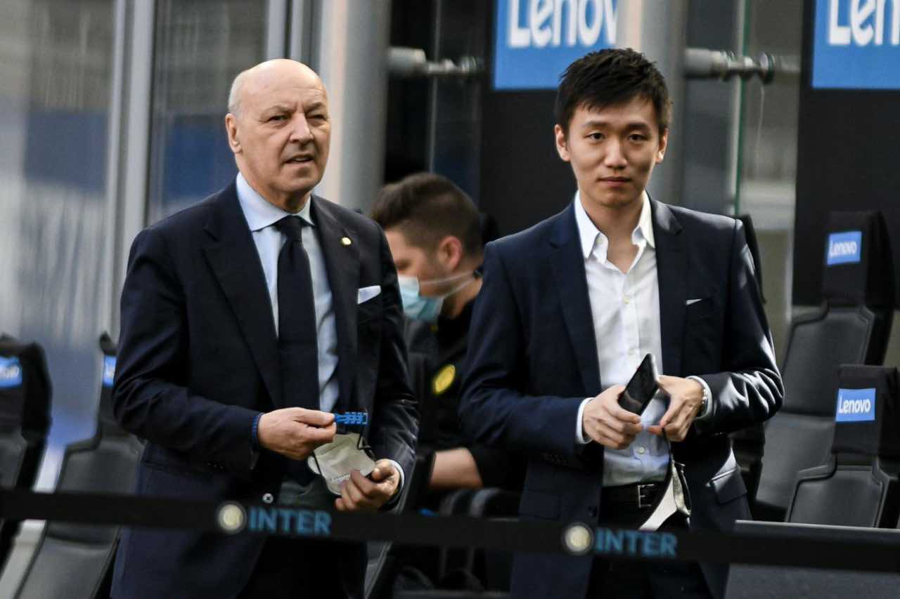 Marotta e Zhang calciomercato Inter