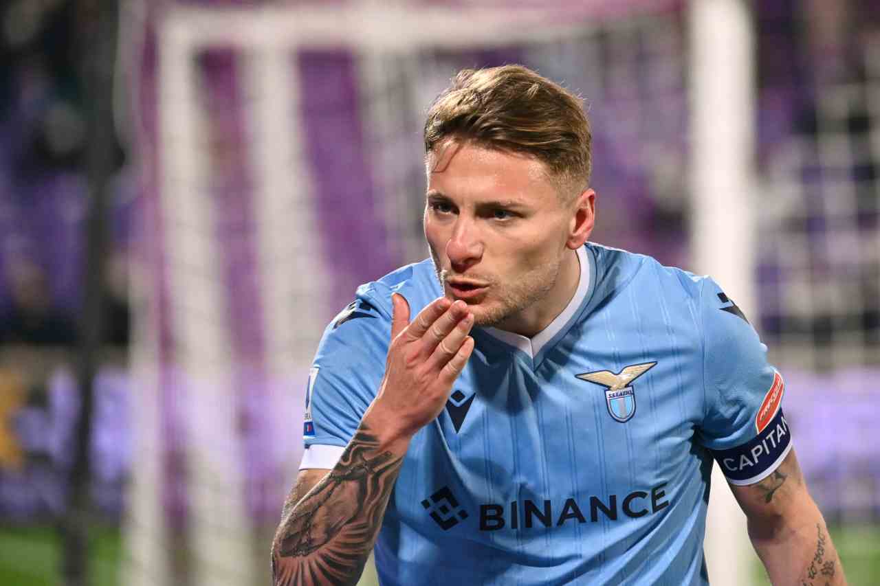 Fiorentina Lazio Immobile Milinkovic-Savic