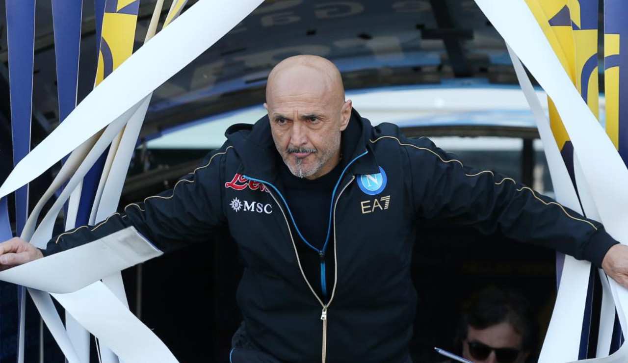 Luciano Spalletti concentrato