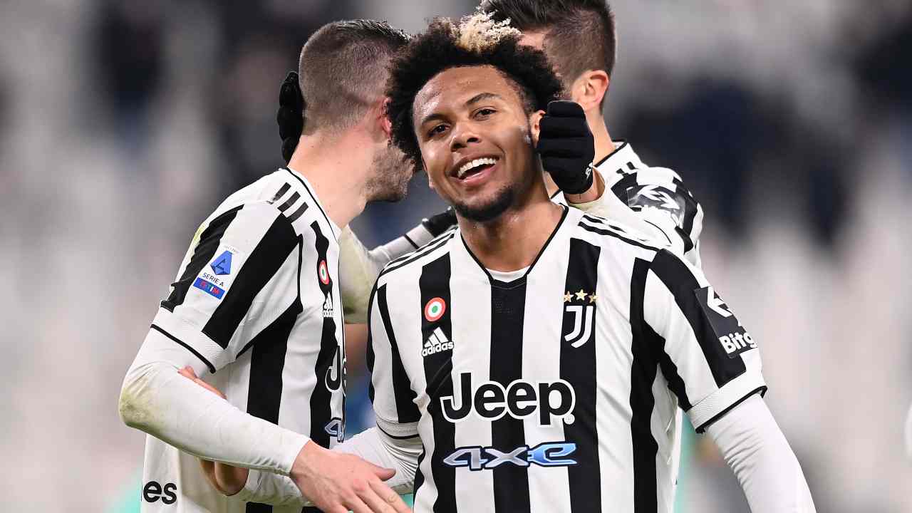 Juventus Zaniolo Veretout Roma McKennie
