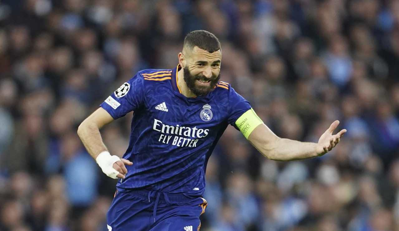 Karim Benzema esultanza