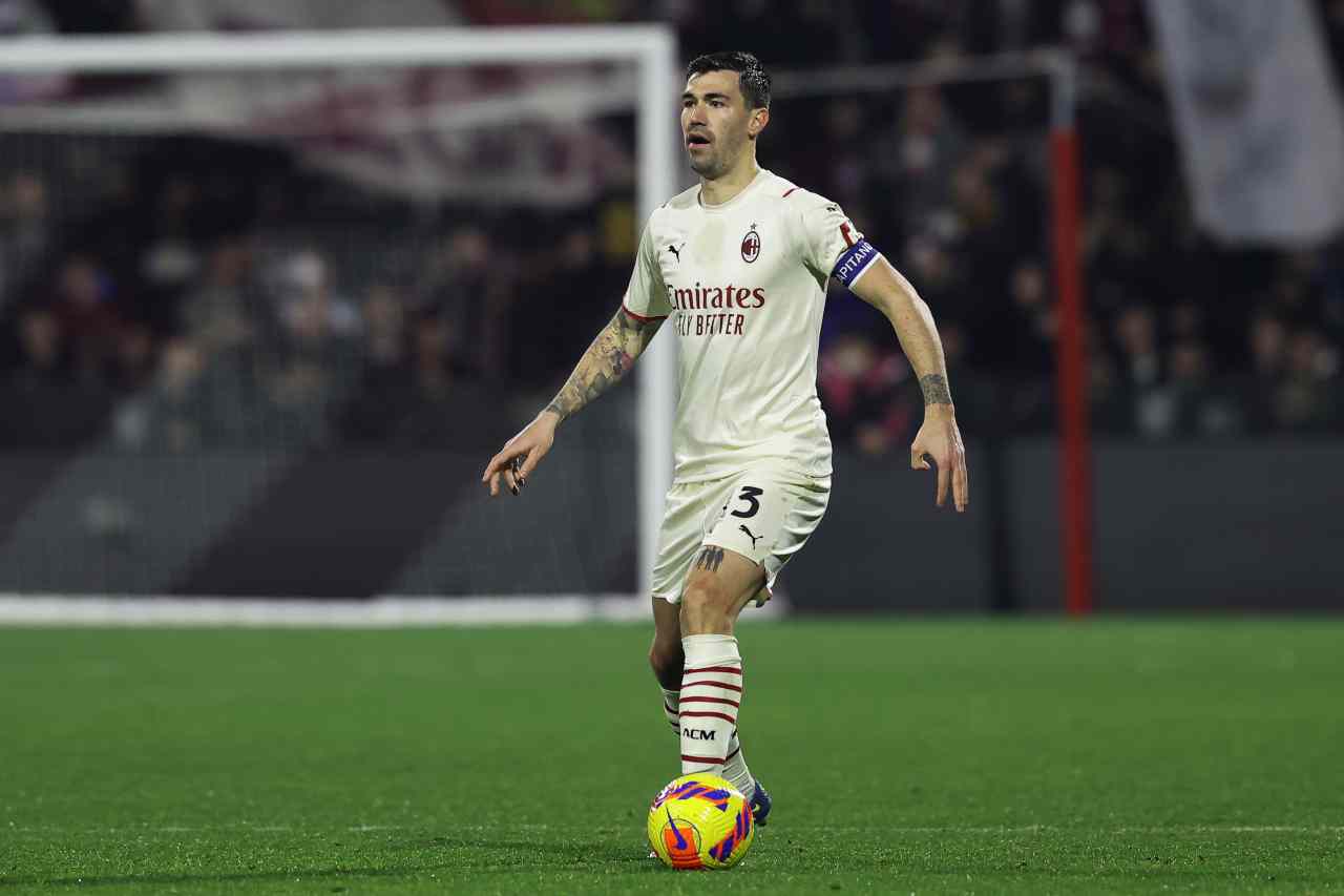 Infortunio per Romagnoli, salta Milan-Bologna