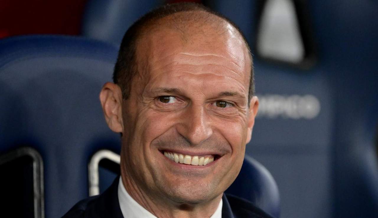 Massimiliano Allegri sorridente