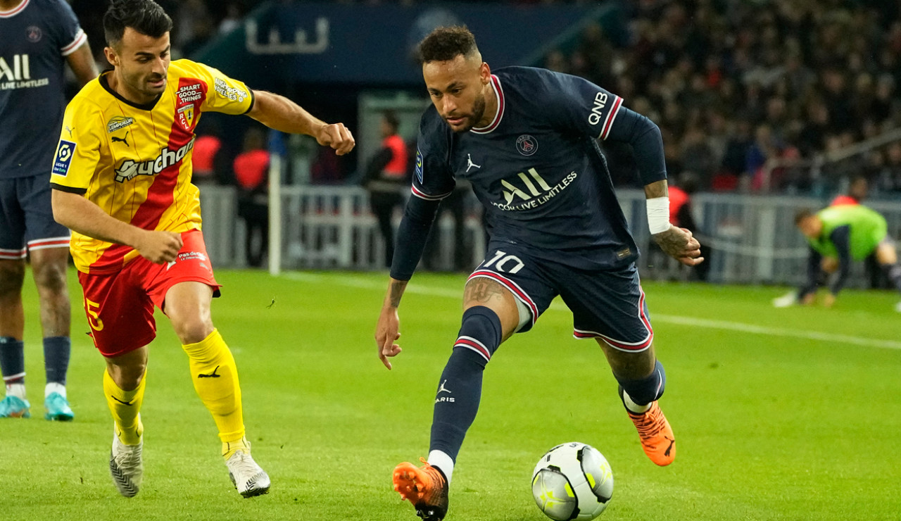 Neymar in azione