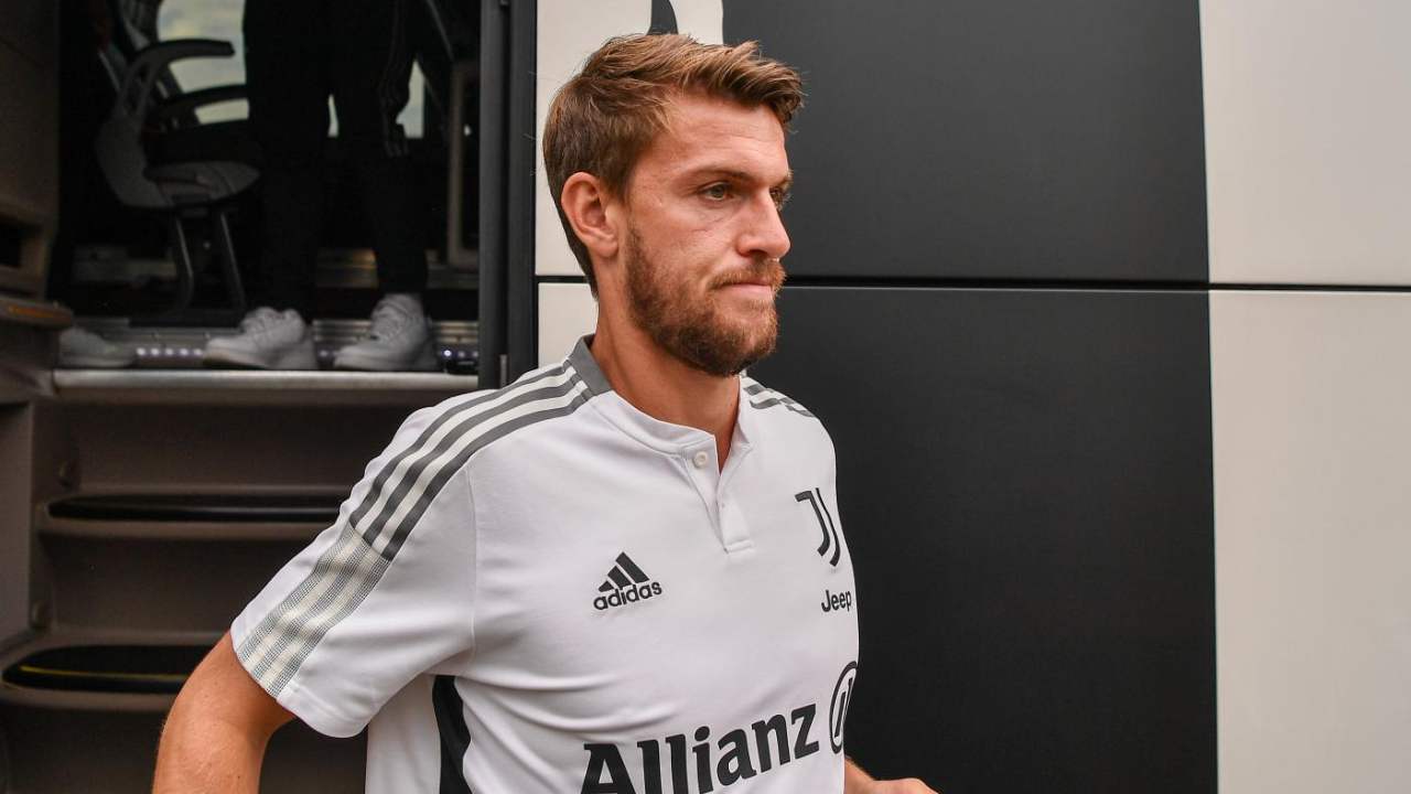 Daniele Rugani con la Juventus