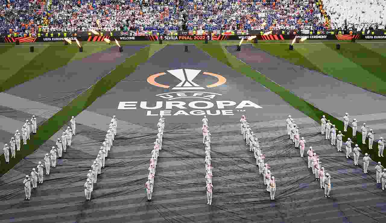 Europa League coreografia finale 2021/22