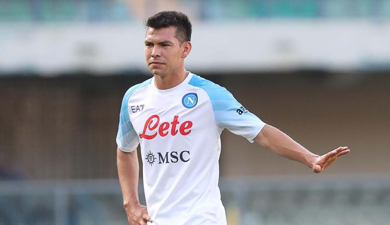 Hirving Lozano in azione