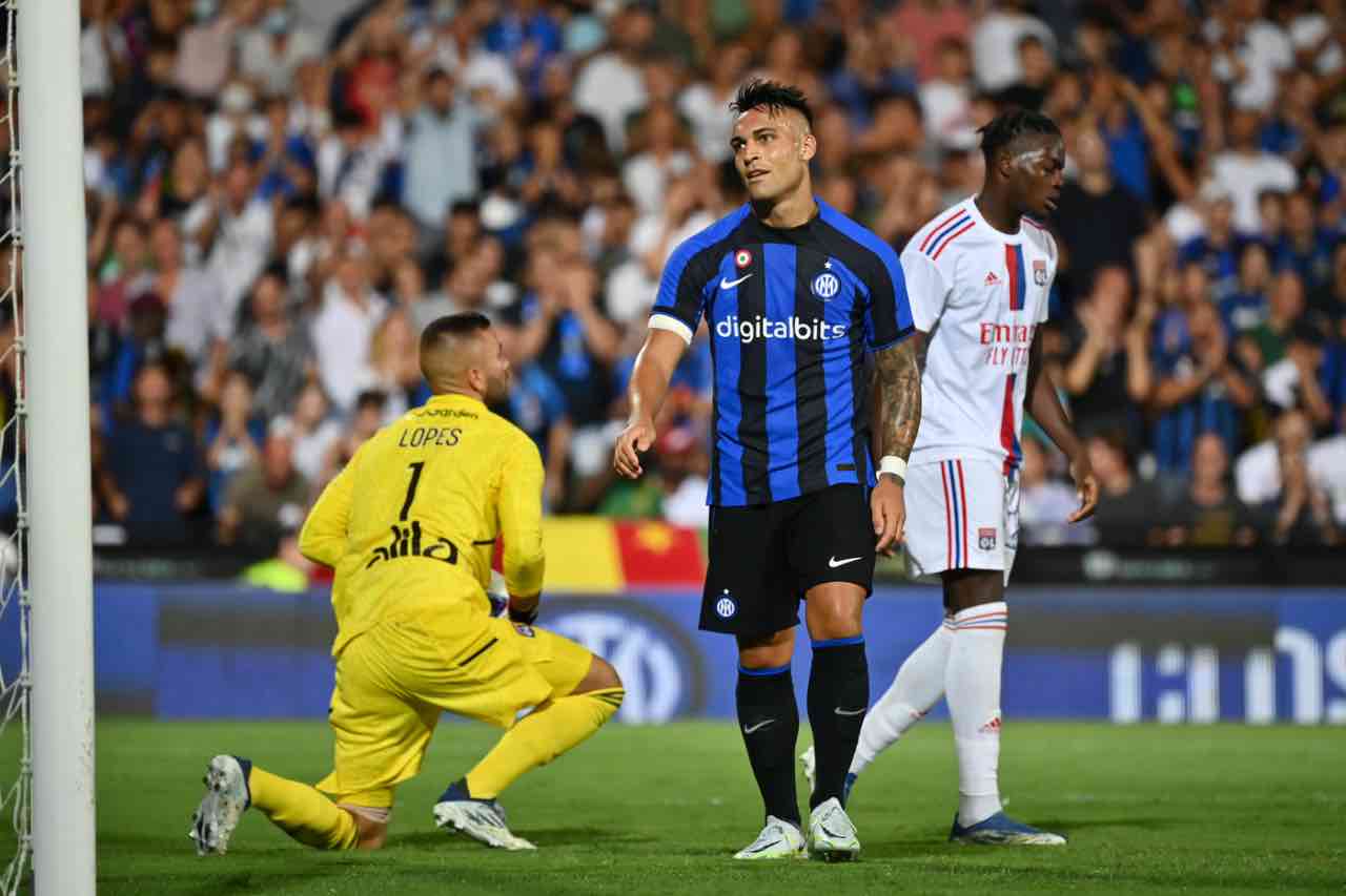 Lautaro Martinez calciomercato Manchester United 