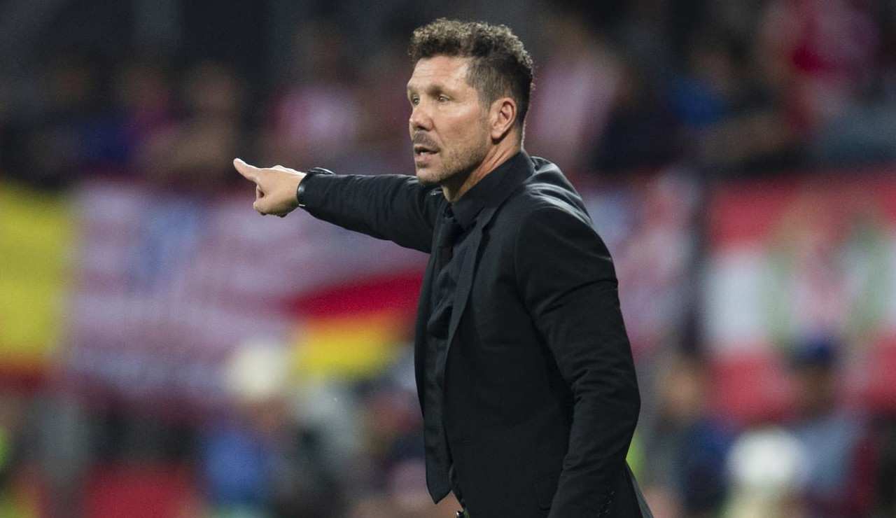 Diego Simeone allena