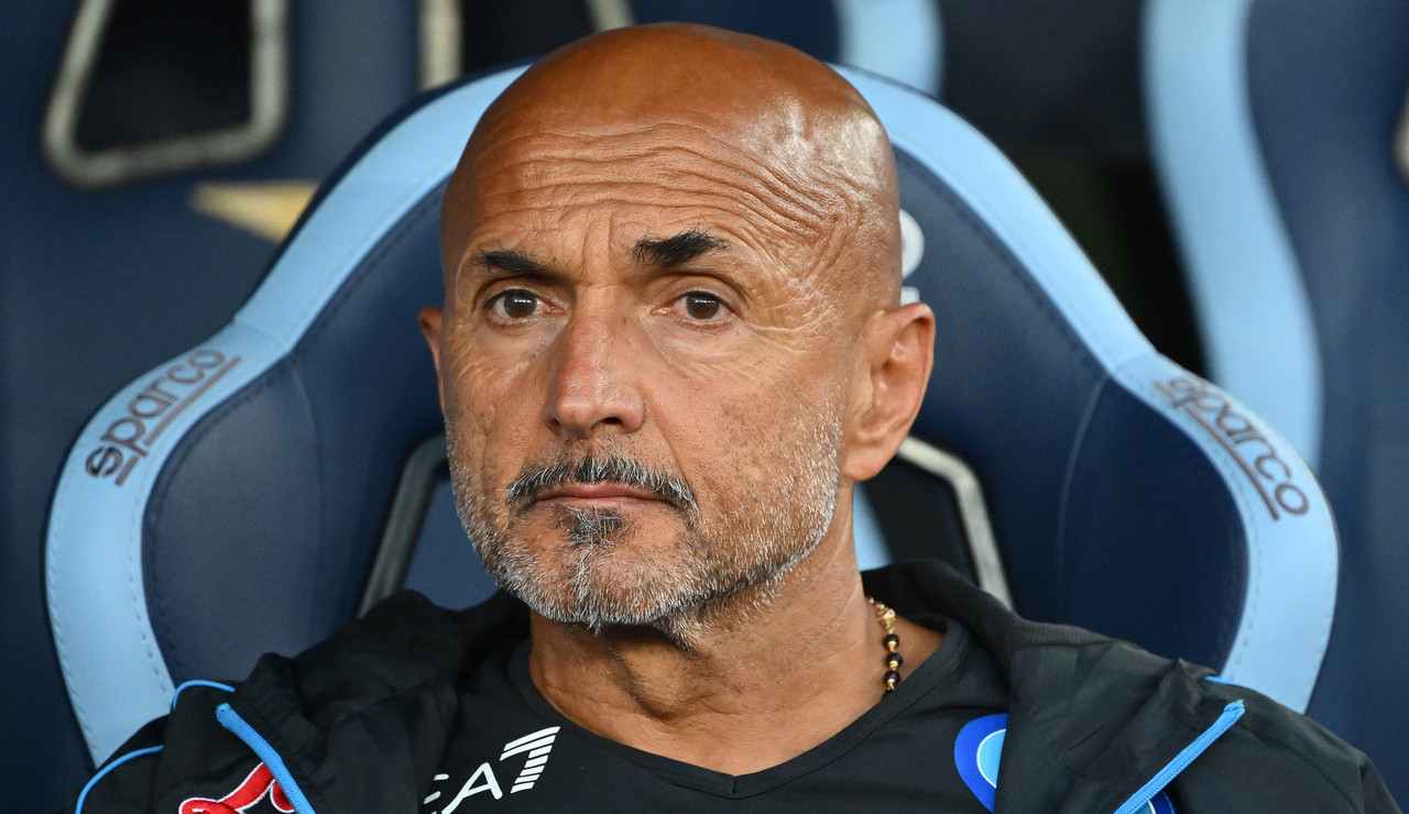 Luciano Spalletti in panchina