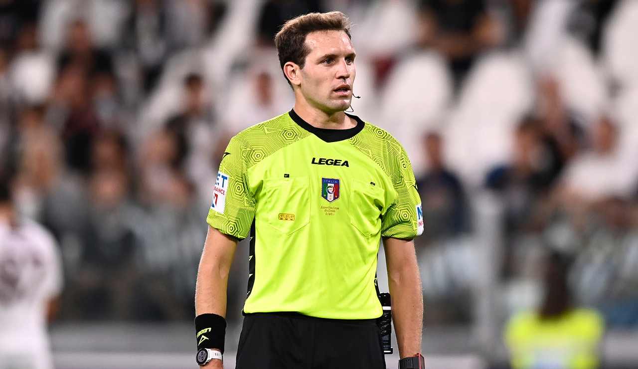 Matteo Marcenaro, arbitro di Juventus-Salernitana