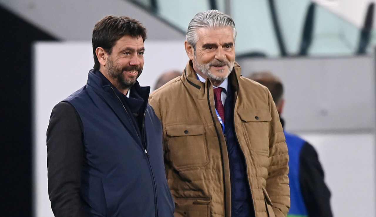 Andrea Agnelli e Maurizio Arrivabene insieme